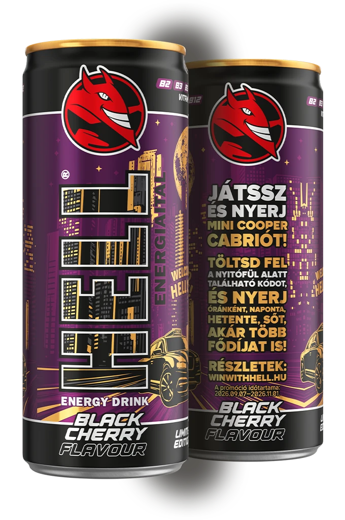 HELL Black Cherry 250 ml