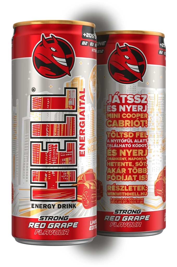 HELL Strong Red Grape 250 ml